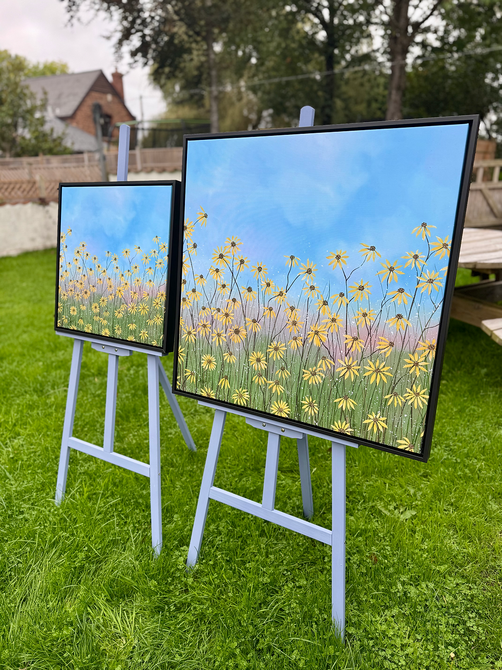 Framed Canvas Prints- Sun Dance