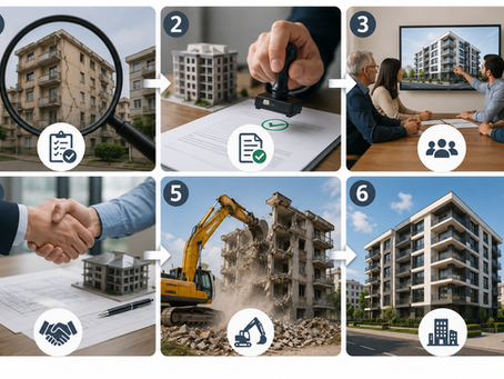 2.Bölüm 5.Yazı                                                                                                                                                  Kentsel Dönüşüm Süreçleri Kısaca
