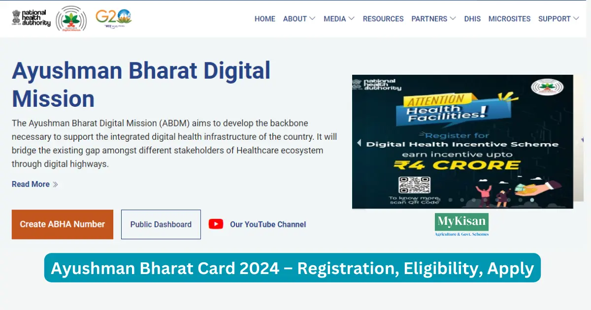 Ayushman Bharat Card 2024 – Registration, Eligibility, Apply