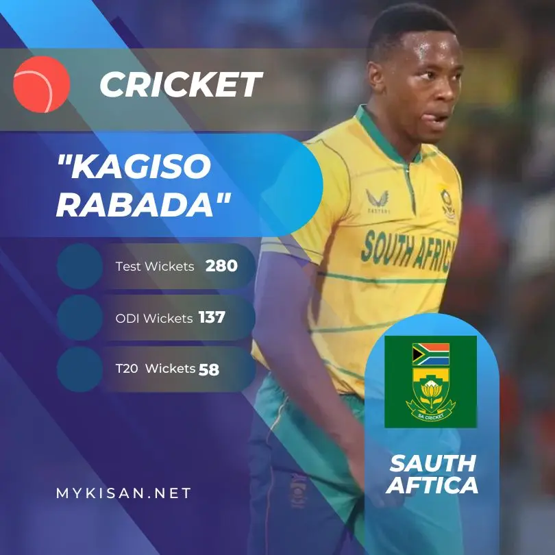Kagiso Rabada Biography, Profile, Net Worth, Ranking & Records
