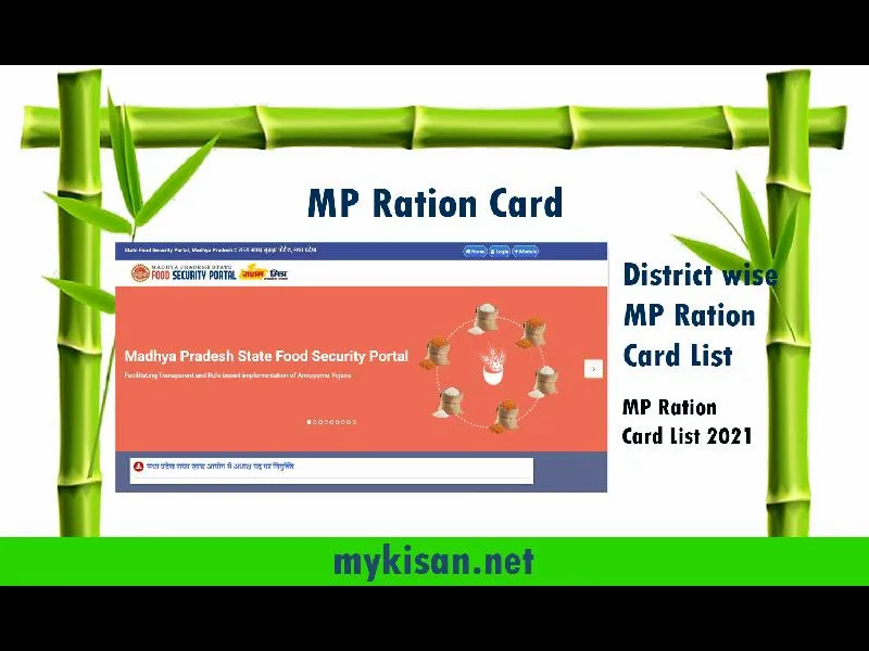 MP Ration Card List,न्यू राशन कार्ड सूची 2022