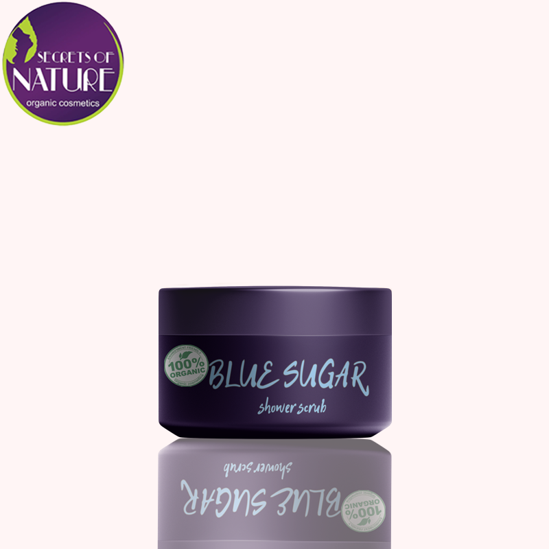 Blue Sugar Shower Scrub