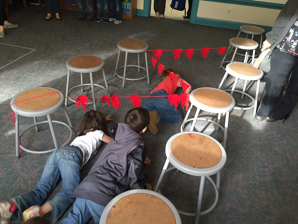 Staff members from the Grossman Burn Center at Research Medical Center provided burn prevention education to students at Orrick Elementary School, MO.