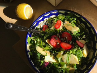 Winter Kale Salad.