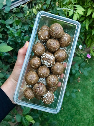 Sweet Vegan Balls. Perfection.