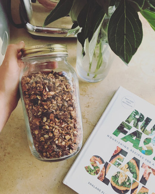 Simple Cinnamon Granola.