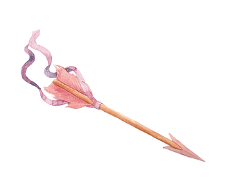 floral arrow