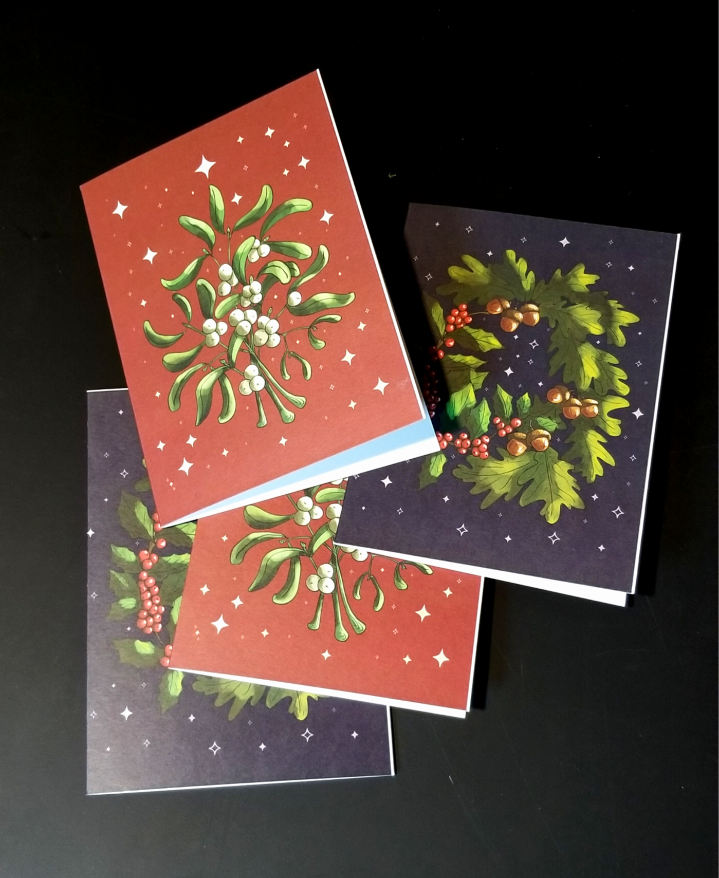 Elegant Winter Wonder card pack