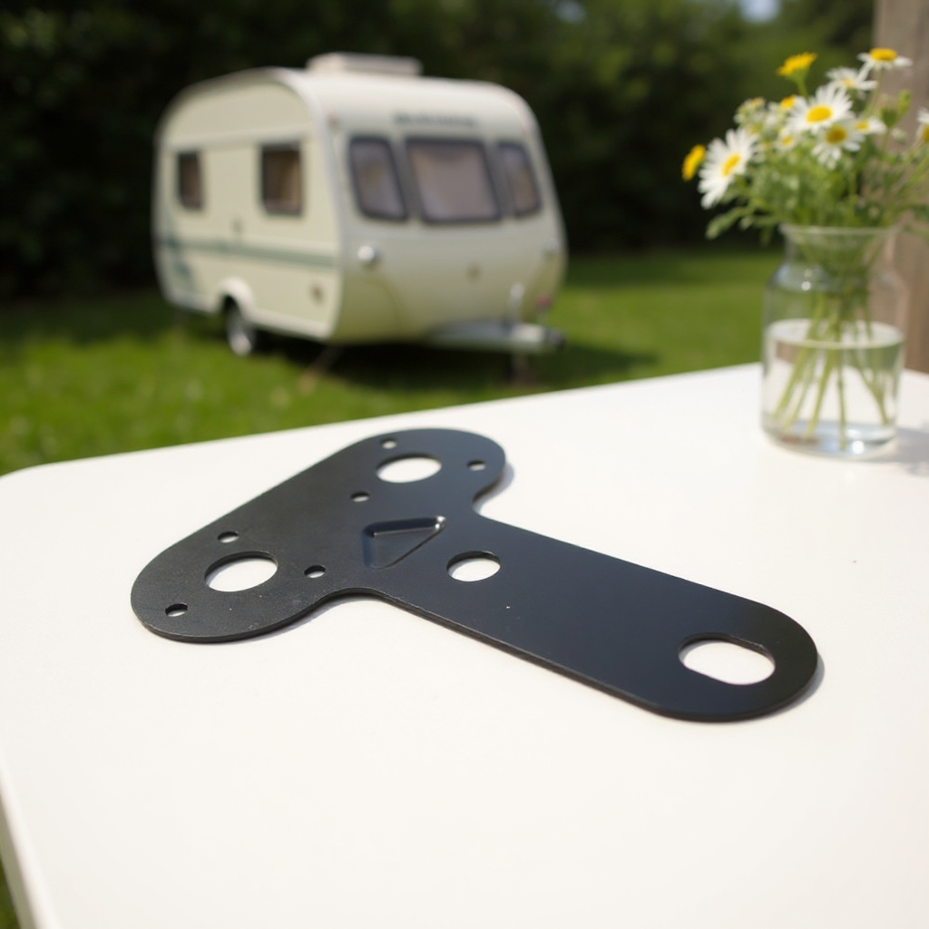 Socket Plate - Double T Type Towing Towbar Trailer Camping Caravan