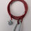 Thumbnail: Red safety cable, carabiner, and nut. Alko Towball Cover For Extended NeckTowing Towbar Caravan Trailer New