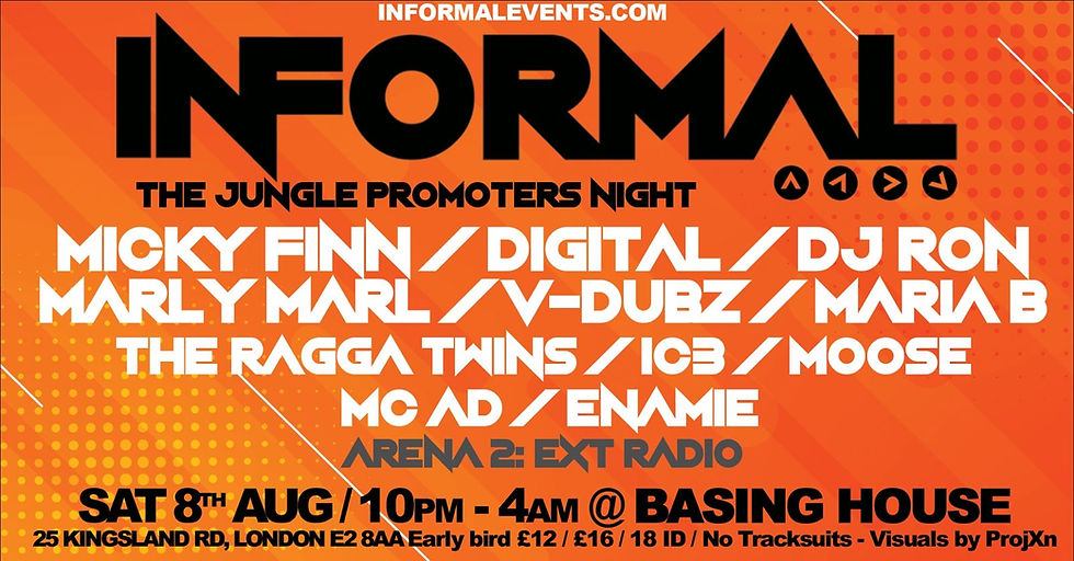 Informal: Jungle promoters night
