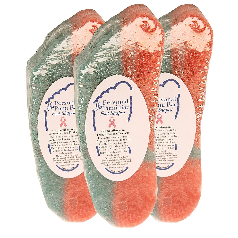 Thumbnail: Foot Shaped Personal Pumi Bar - Box of 24