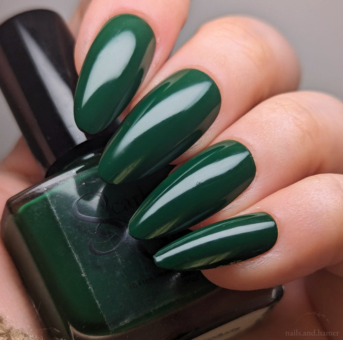 Evergreen - Dark Green Nail Polish | 10-Free, Vegan Formula