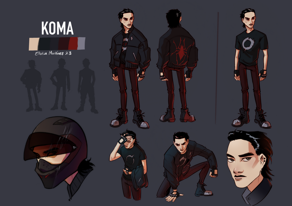 Koma Reference sheet