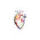Thumbnail: Colorful Heart Vinyl Decal - Perfect for Laptops, Water Bottles, Home Decor