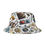 Thumbnail: Vibrant Bucket Hat, Fun Patterned Hat, Summer Accessory, Festival Fashion