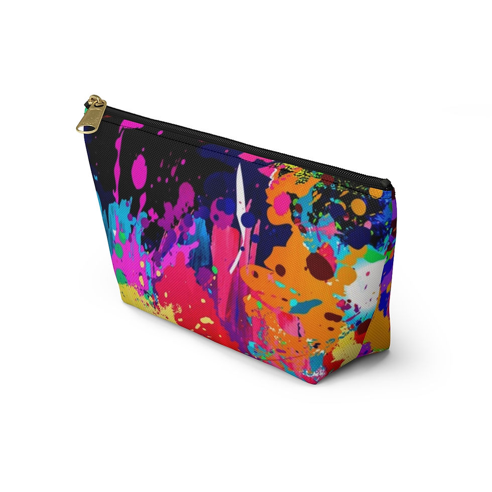 Thumbnail: Bright Color Accessory Pouch w T-bottom