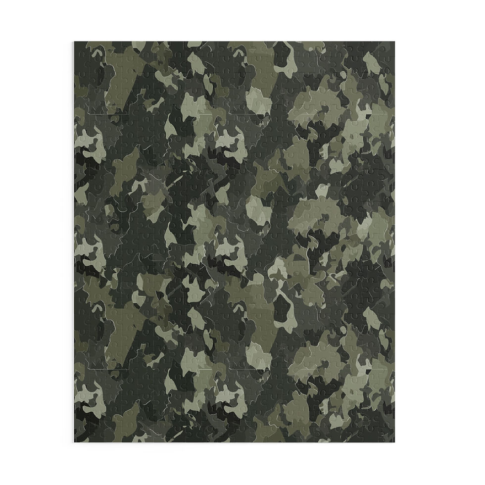 Thumbnail: Camouflage Puzzle, 120, 252, 500-Piece, Gift, Family Game Night, Nature Lovers
