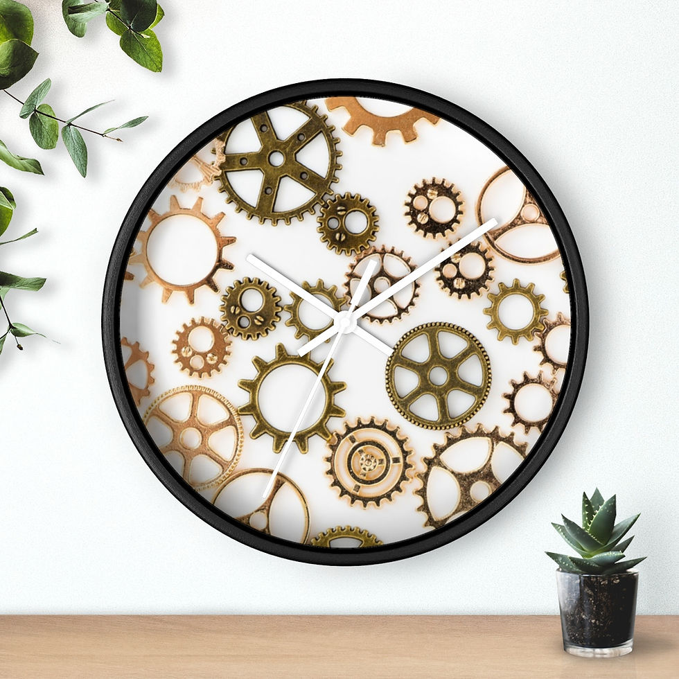 Thumbnail: Gears on a Wall Clock