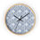 Thumbnail: Elegant Blue Pattern Wall Clock, Home Decor, Kitchen Wall Art, Modern Timepiece
