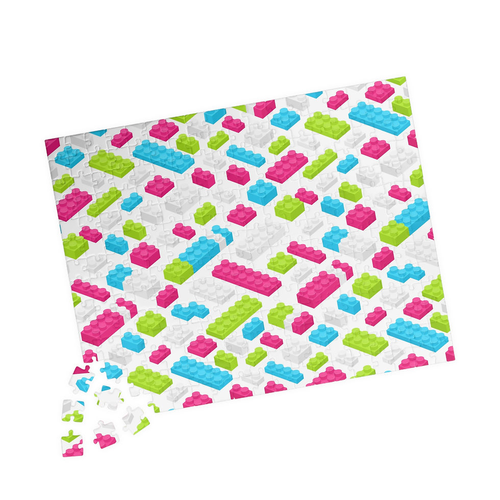 Thumbnail: Colorful Puzzle for Family Fun, Custom Jigsaw Game, 110 252 520 1014 piece Gift