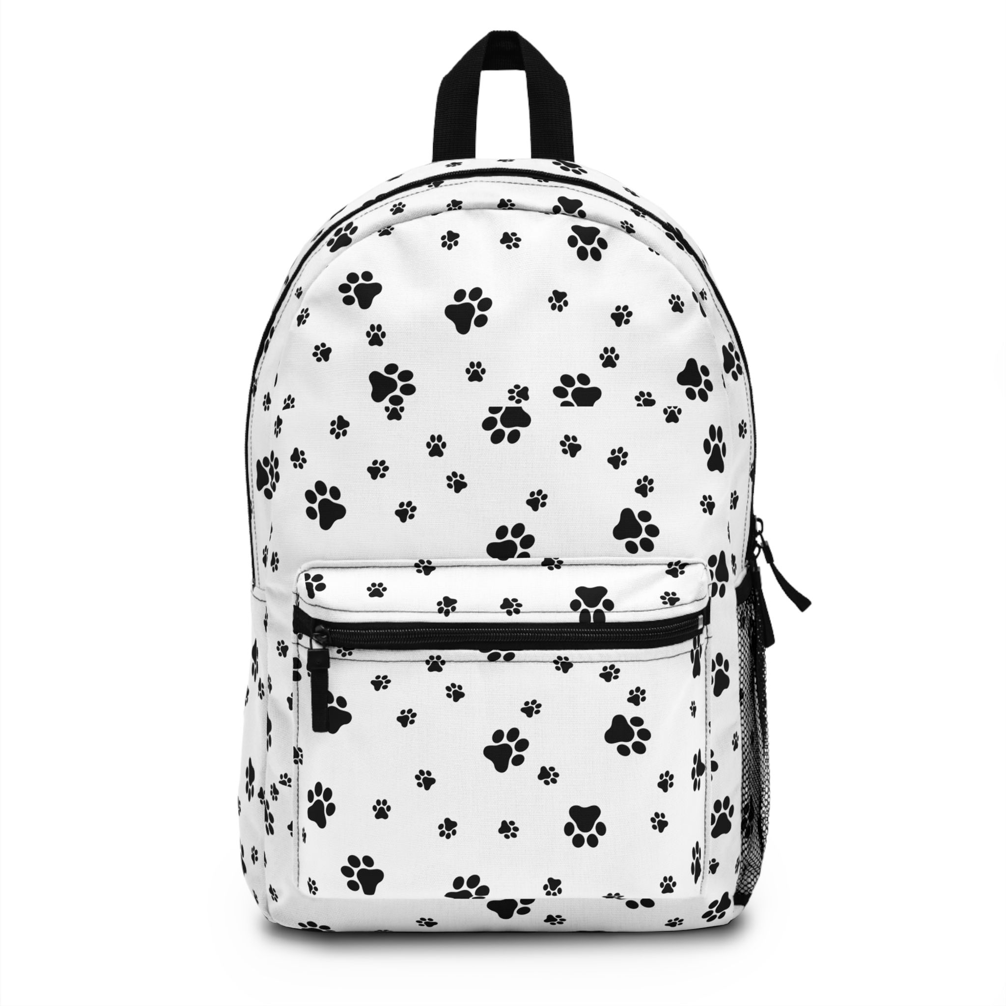 Paw Print Backpack for Animal Lovers, Pet Owner Gift, School Bag, Hiking Gear