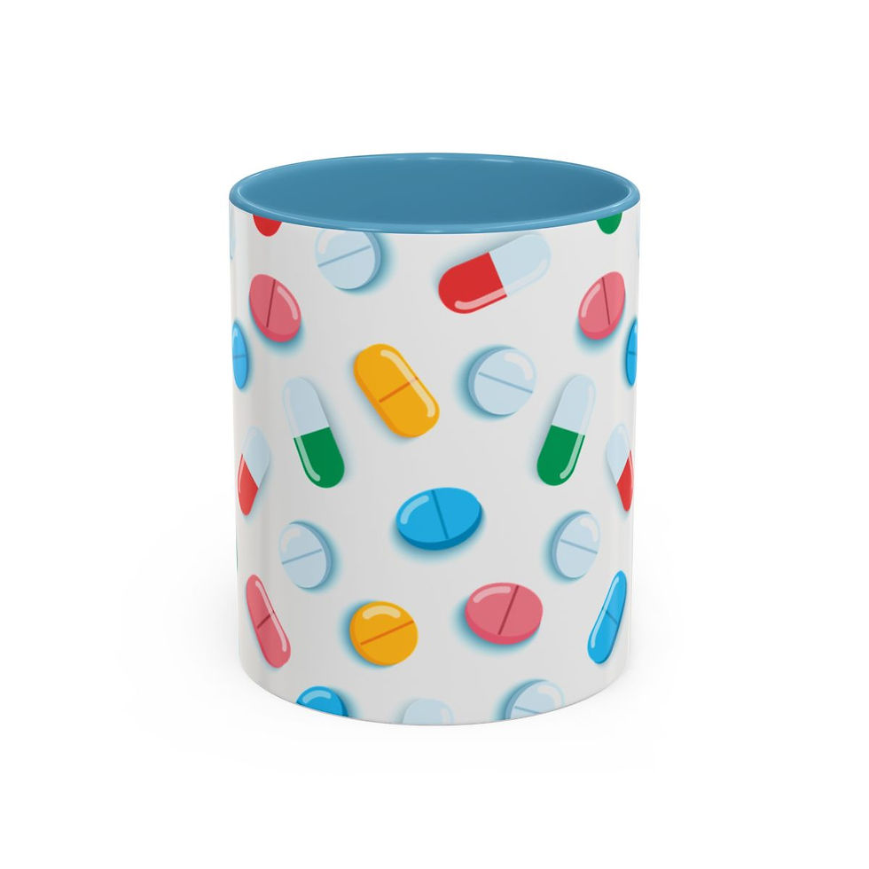 Thumbnail: Meds shown on an Accent Coffee Mug