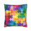 Thumbnail: Colorful Puzzle Piece Pillowcase, Modern Home Decor, Gift for Kids, Happiness