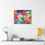 Thumbnail: Colorful Abstract Canvas Art, Vibrant Wall Decor, Modern Home Art, Gift Idea