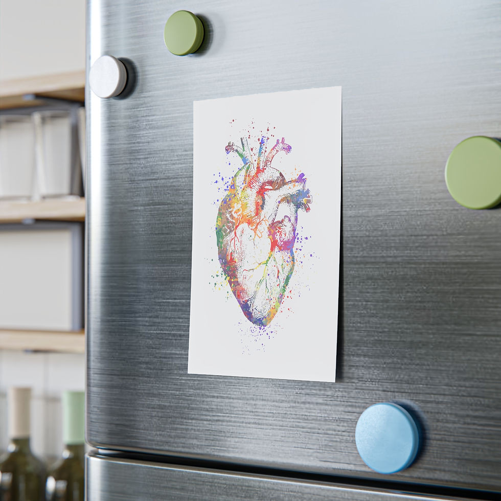 Thumbnail: Colorful Heart Post-it® Note Pad | Eco-Friendly Stationery, LGBTQ Office Supplie
