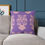 Thumbnail: Day of the Dead Decorative Pillow, Sugar Skull Throw Pillow, Colorful Cushion