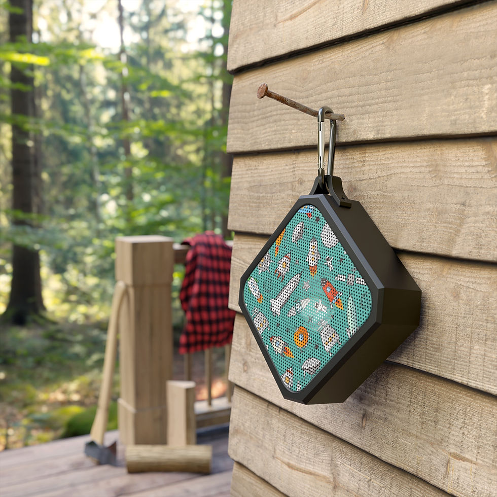 Thumbnail: Fun Outdoor Portable Bluetooth Speaker for Adventure Lovers, Music on the Go