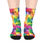 Thumbnail: Colorful Puzzle Pattern Mid-length Socks | Fun Gift for LGBTQ+, Casual Wear