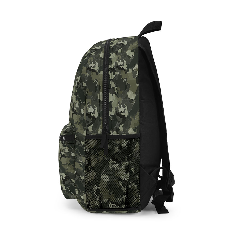 Thumbnail: Stylish Camouflage Backpack for Adventurers, Casual Daily Use, School Gear