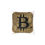 Thumbnail: Bitcoin Square Poly Canvas Pillow, Cryptocurrency Decor, Modern Home Accent