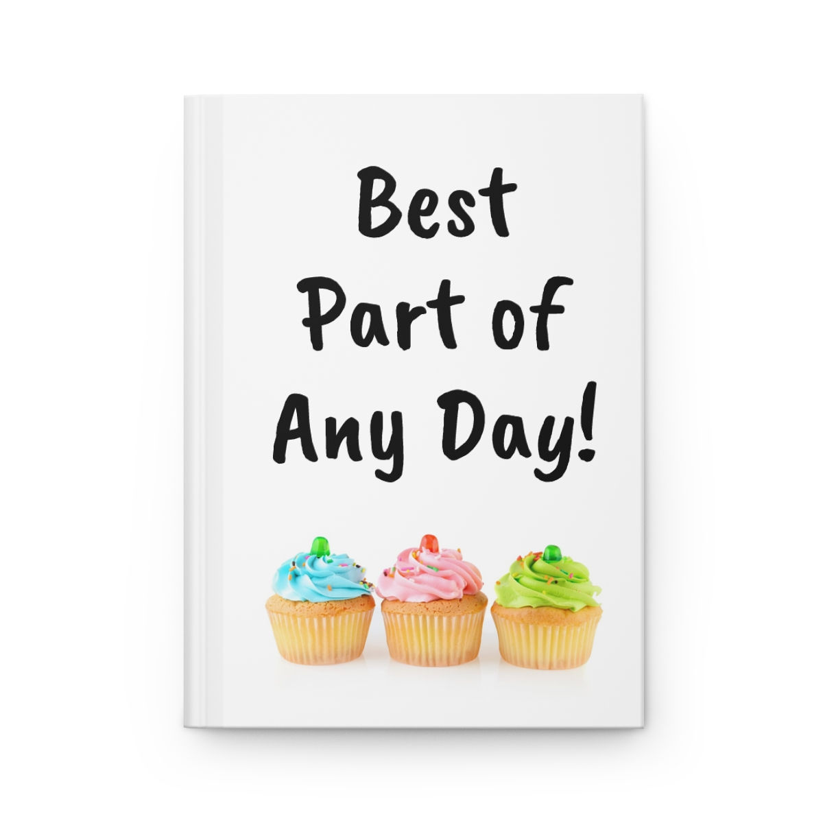 Hardcover Journal featuring Cupcakes
