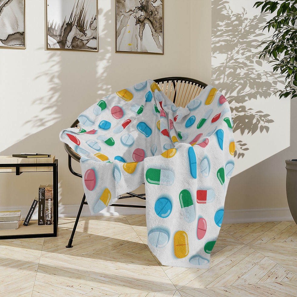Thumbnail: Meds Velveteen Microfiber Blanket