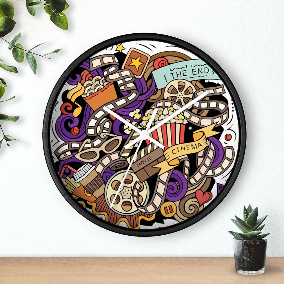Thumbnail: Movie Films Wall Clock