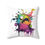 Thumbnail: Monster B Polyester Square Pillow White