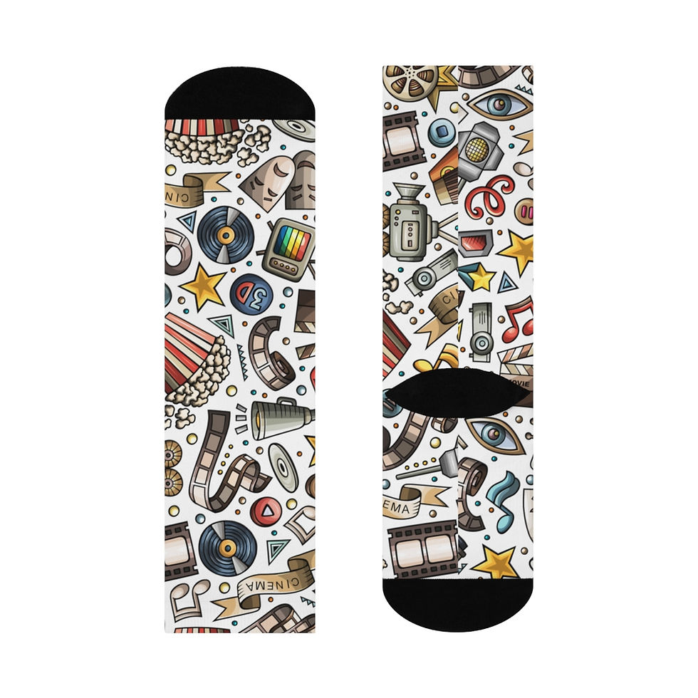 Thumbnail: Movies Cushioned Crew Socks