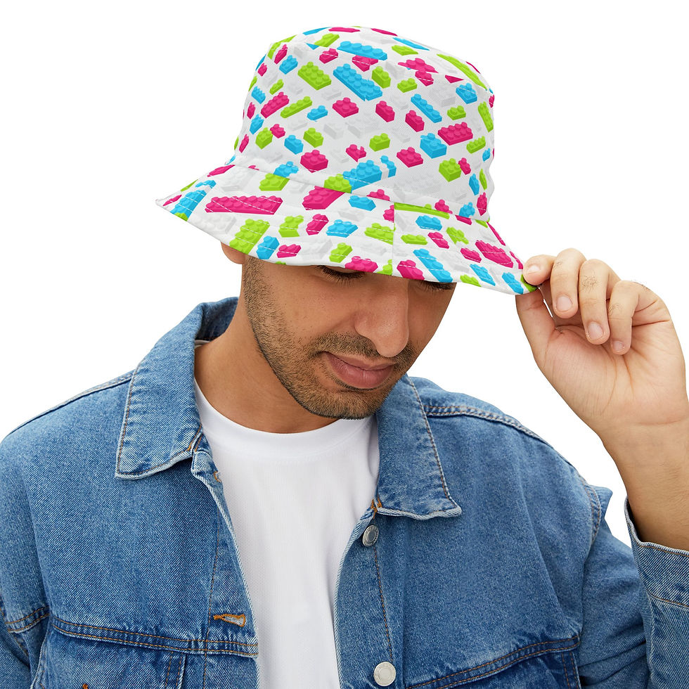Thumbnail: Colorful Bucket Hat | Fun Summer Accessory, Beachwear, Outdoor Activities