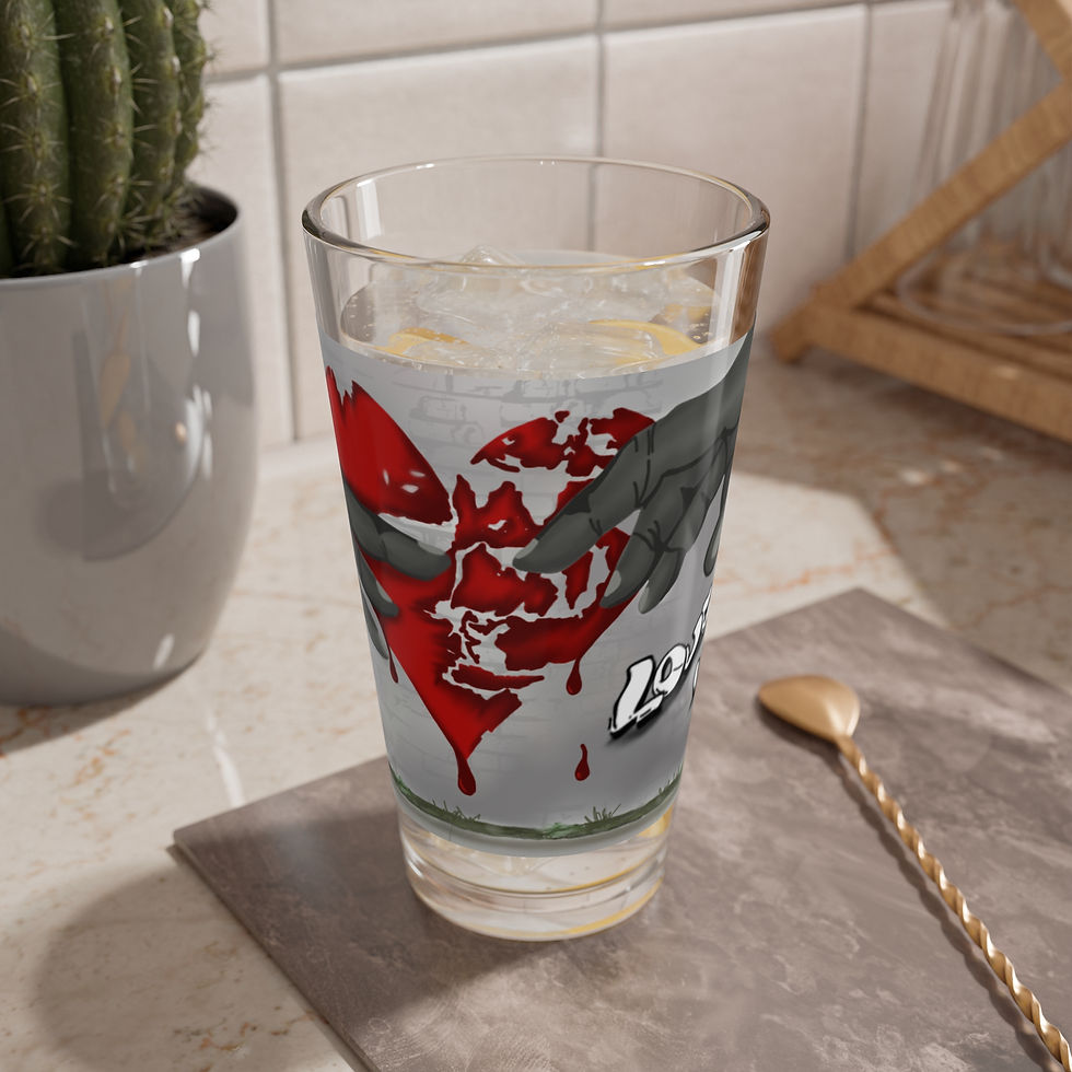 Thumbnail: LGBTQ Mixing Glass, 16oz | Unique Gift for Home Bar, Cocktail Lovers, Parties