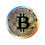Thumbnail: Bitcoin Holographic Die-Cut Stickers, Trendy Vinyl Decals for Laptop, Skateboard