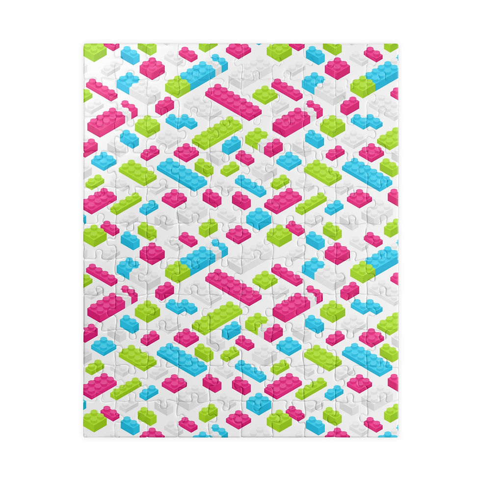 Thumbnail: Colorful Puzzle for Family Fun, Custom Jigsaw Game, 110 252 520 1014 piece Gift