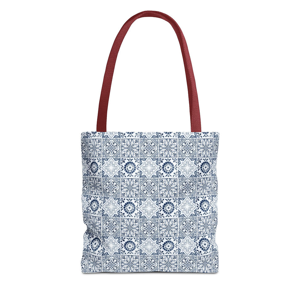 Thumbnail: Elegant Floral Tote Bag, Stylish Carry-All, Perfect for Shopping, Beach, Gifts