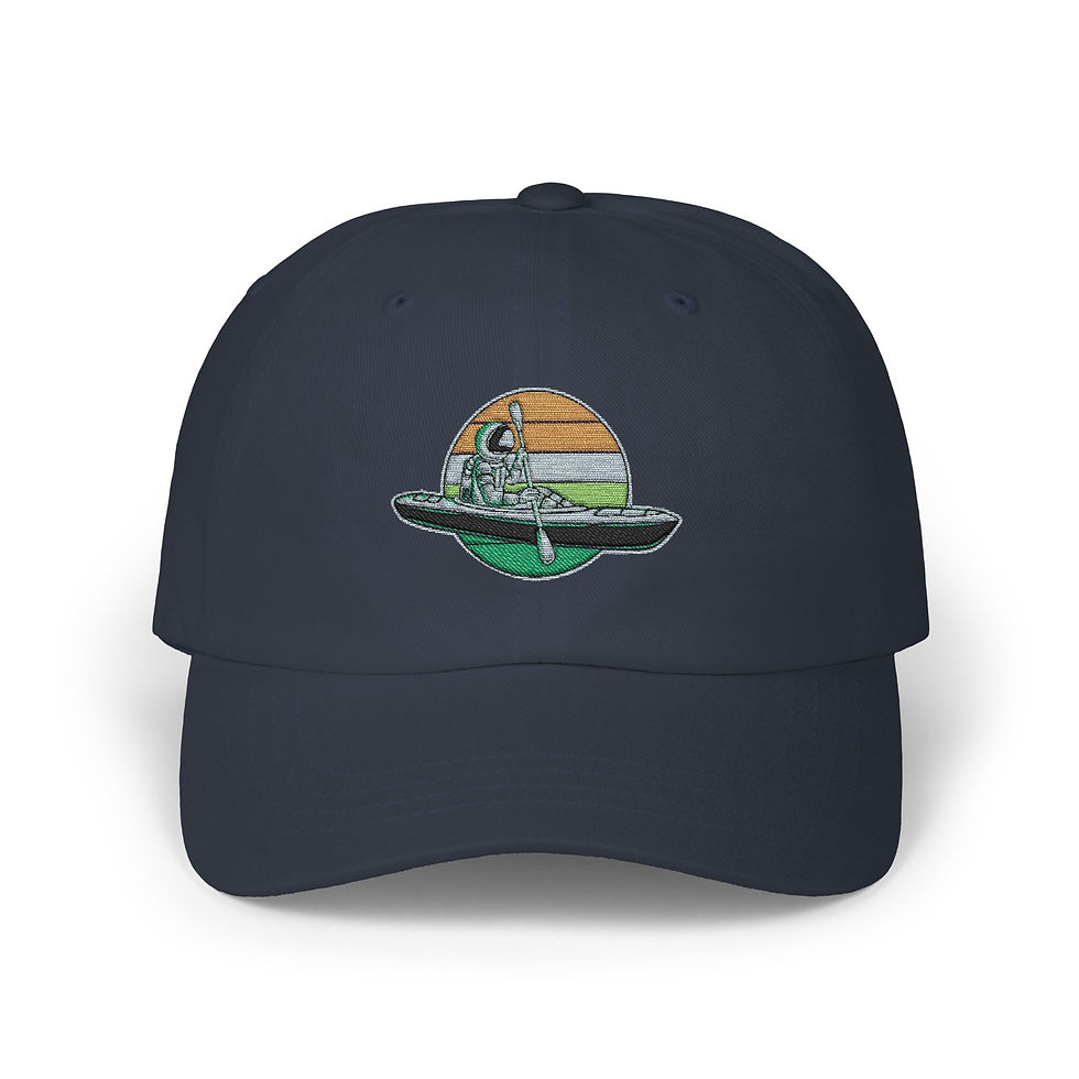 Thumbnail: Classic Dad Cap with Vintage Planet Design, Casual Summer Hat, Outdoor Style