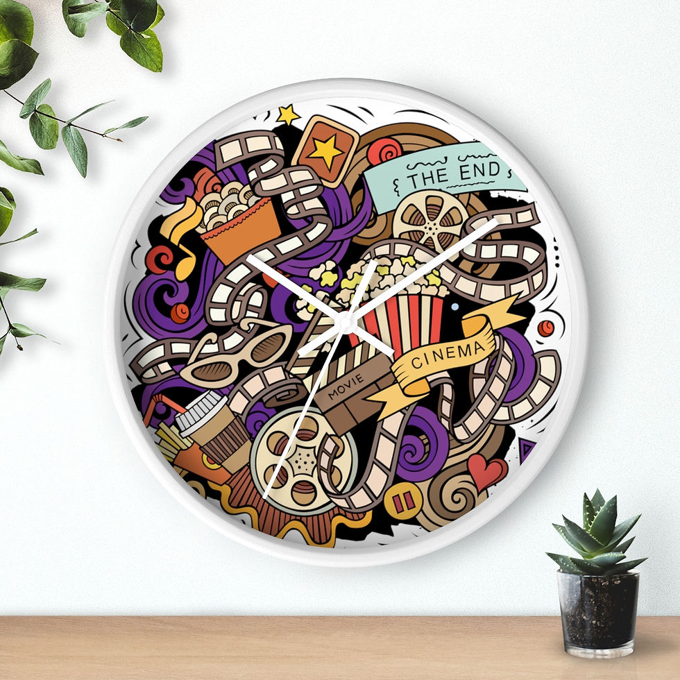 Thumbnail: Movie Films Wall Clock