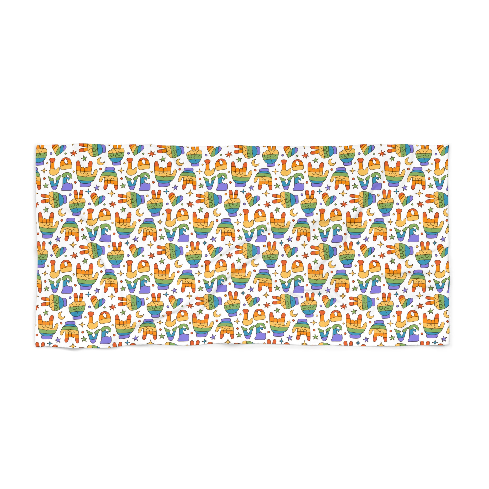 Colorful Dino Beach Towel, Summer Fun Beach Blanket, Kid-Friendly Towel, LGBTQ