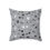 Thumbnail: Square Pillow with Gray Bones