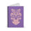 Thumbnail: Stylish Skull Spiral Notebook - Perfect for Journaling, Gift Ideas, Purple